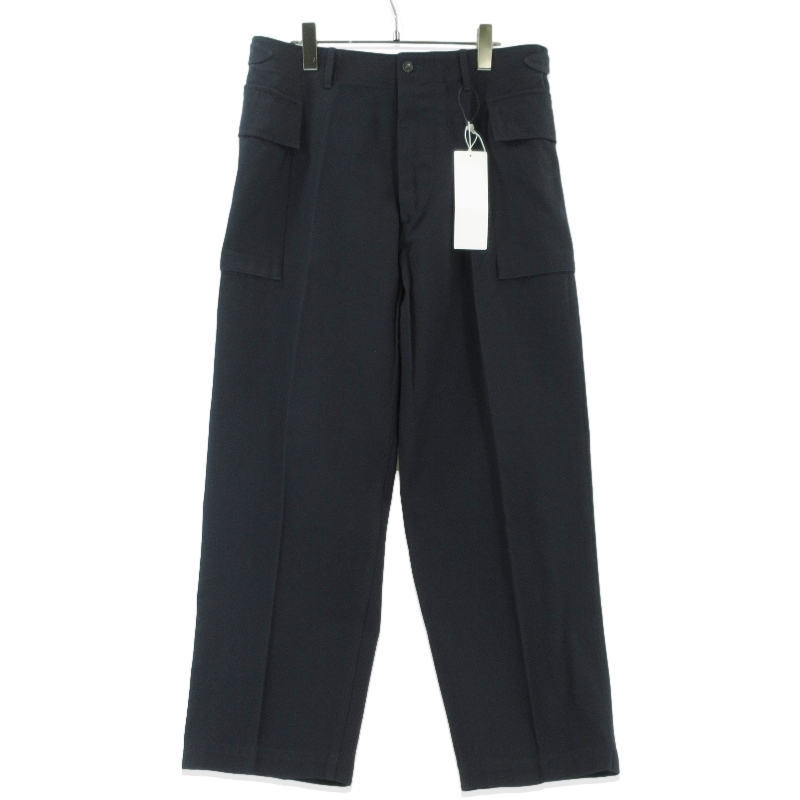 コモリウールナイロン ミリタリーパンツ L03-03009 17AW ウールサージ買取