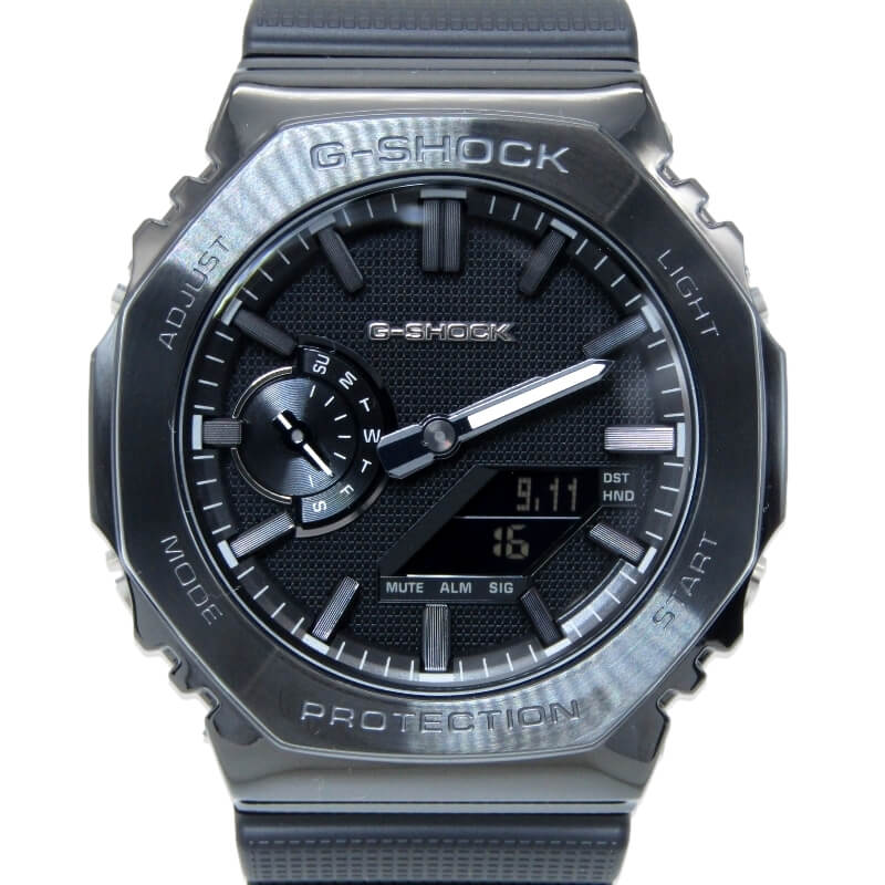 カシオGM-2100LXB-1AJF LUXE BLACK メタルベゼル 八角形買取