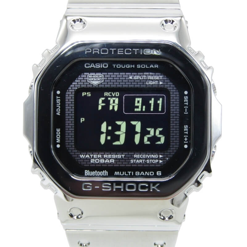 カシオGMW-B5000BT-1JF フルメタル ブラックベゼル 電波ソーラー Bluetooth買取
