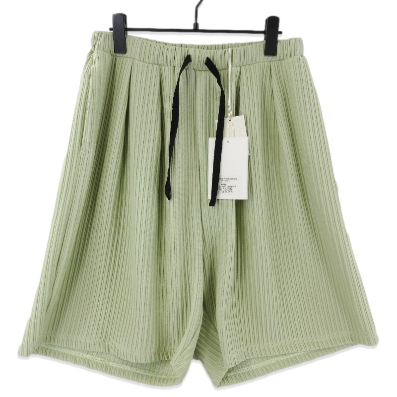 アンセルムWRINKLED STRIPE TUCK SHORT PANTS買取