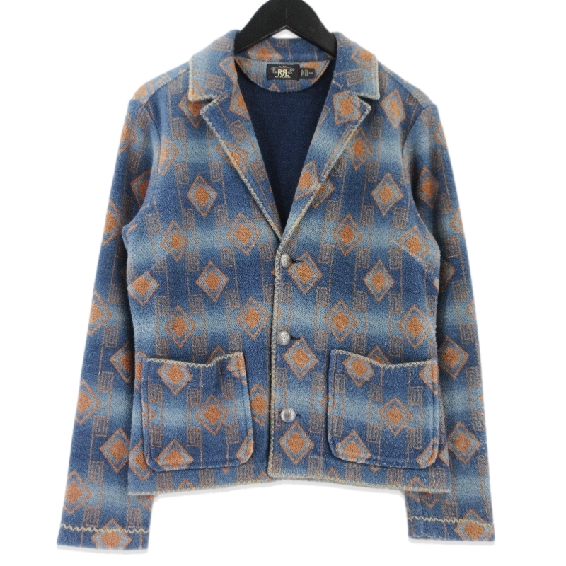 ダブルアールエルシャツジャケット French Terry Shirt Jacket買取