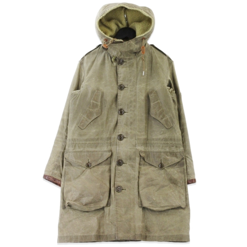 ダブルアールエルM-47 オイルドコート McCarthy モッズコート ウールライニング買取